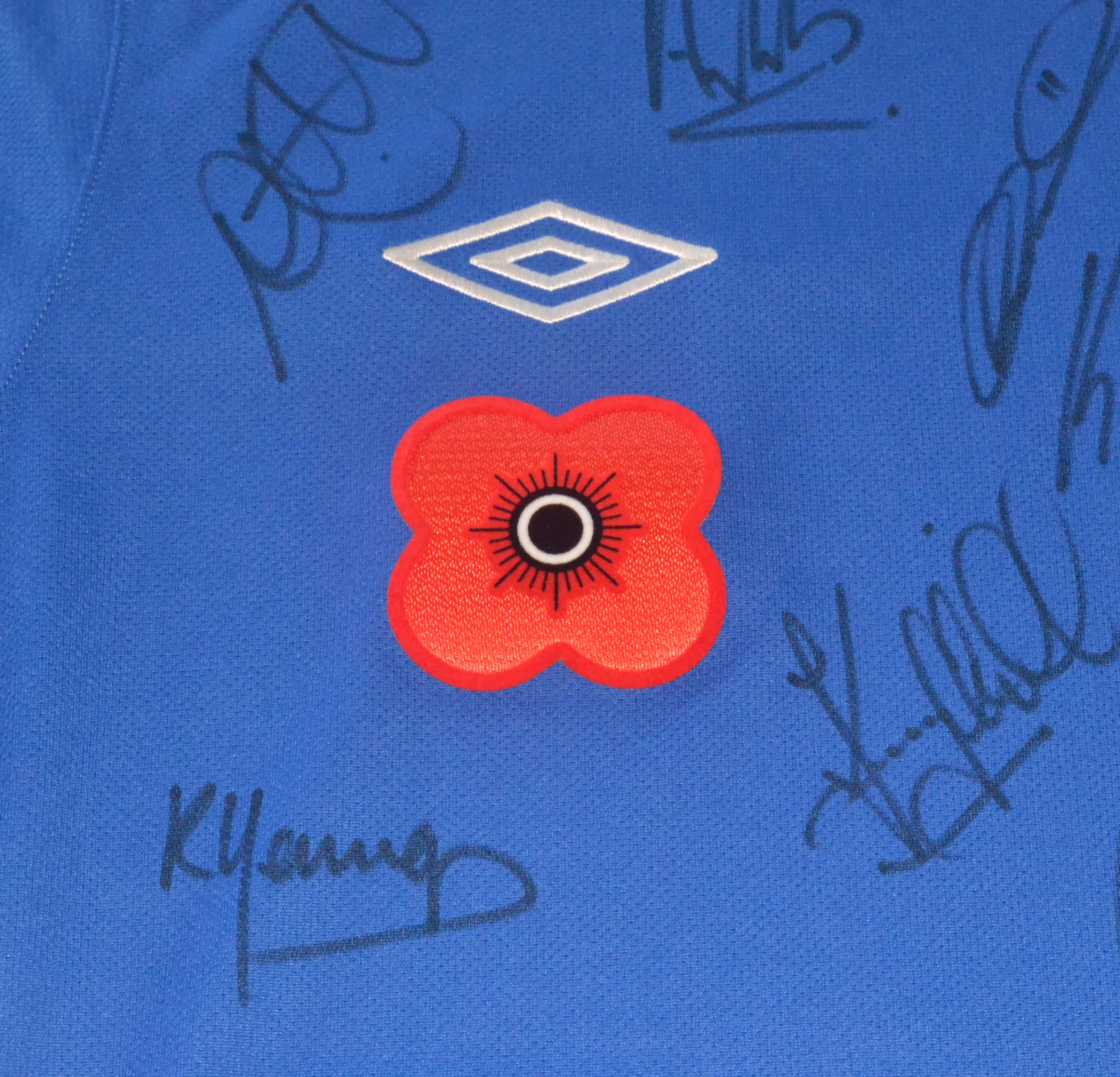 Poppy Signed Shirt Charity Raffle