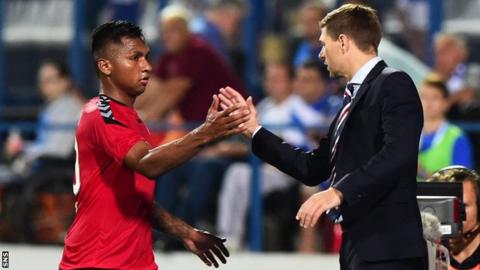 NK Osijek 0-1 Rangers – Gerrard’s reaction